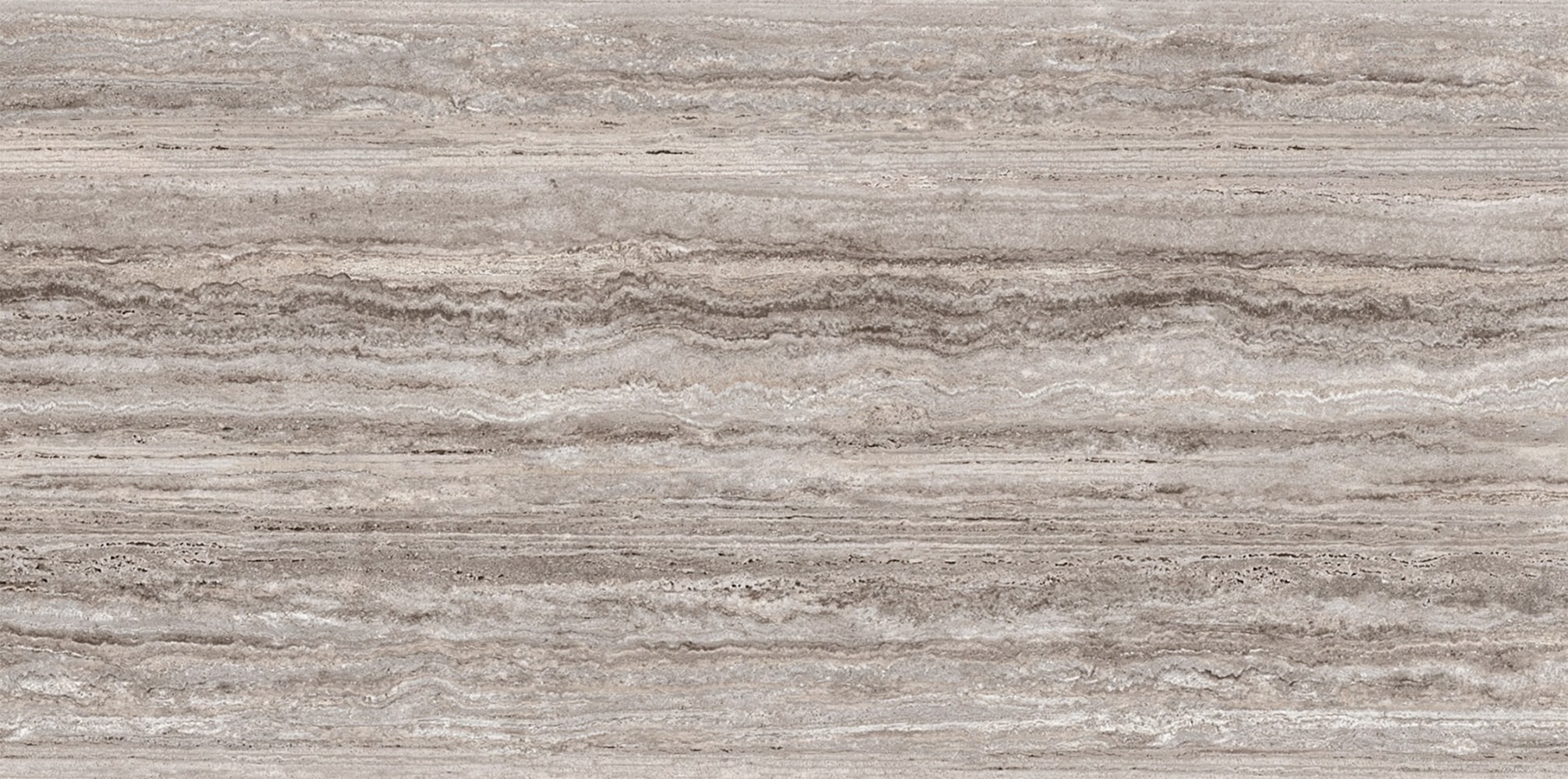 KOZO Porcelain Travertine Silver