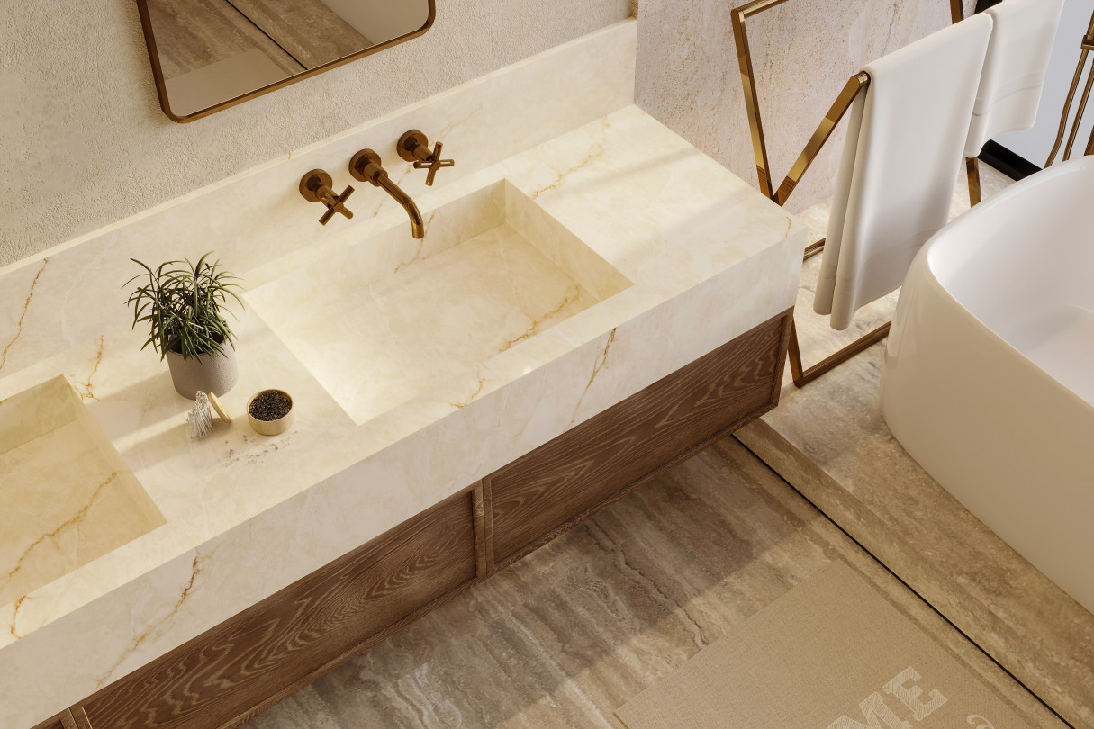 Quartz KOZO Calacatta Siena
