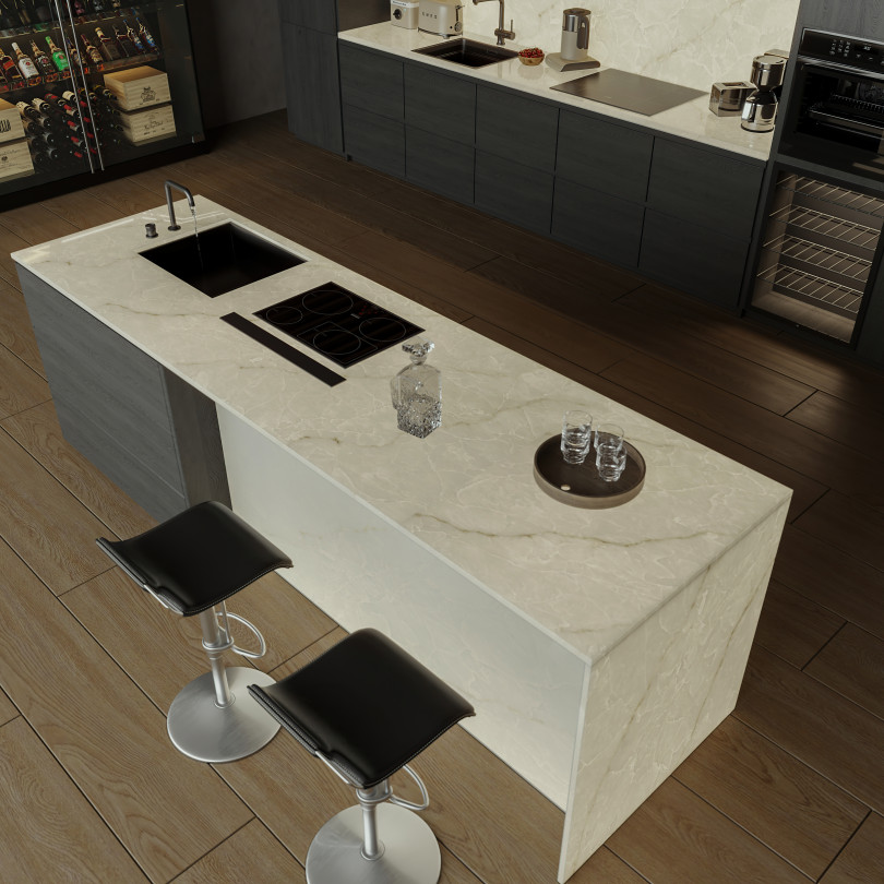 Quartz KOZO Calacatta Claire