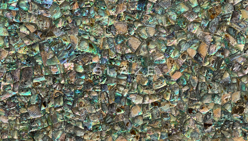 Precious Stone ABALONE Green Random