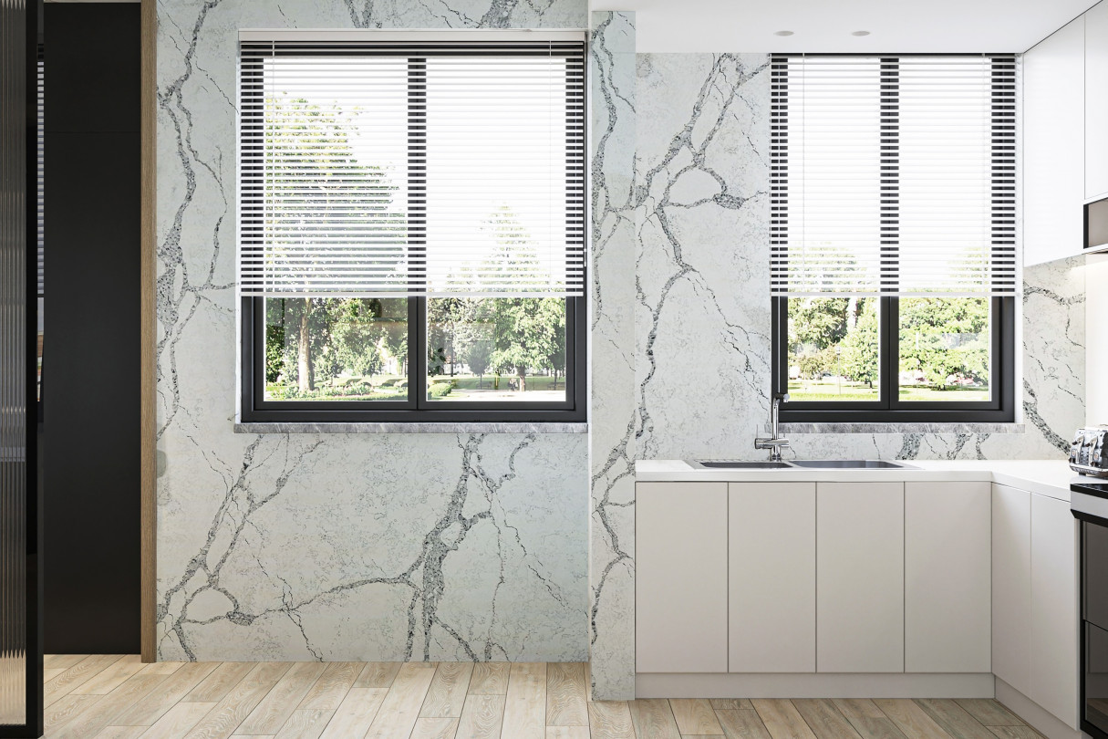 Quartz KOZO Silver Apuana