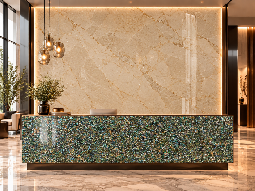 Precious Stone ABALONE Green Random
