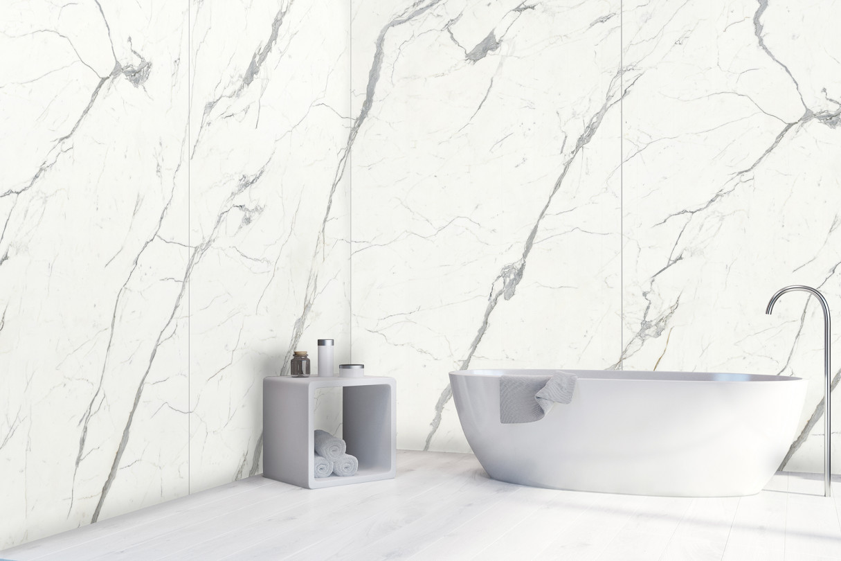 NOBILITA Porcelain Statuario Ultimo