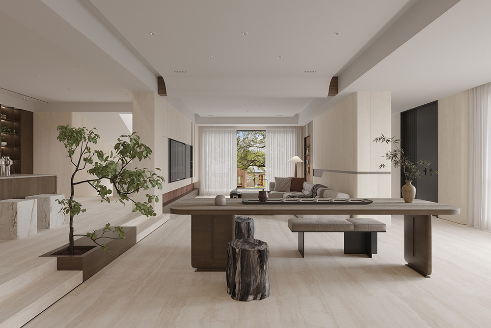 KOZO Porcelain Travertine Navona Beige