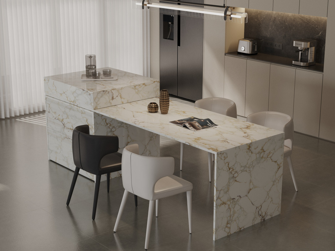 Quartz KOZO Calacatta Dorato