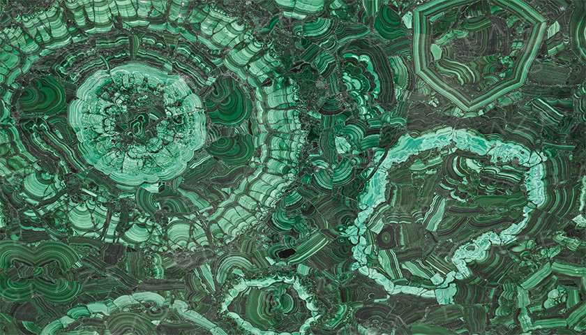 Precious Stone MALACHITE Exotic