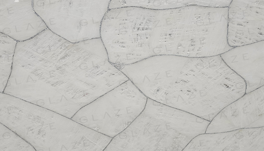 Precious Stone CRYSTAL Quartz White with Silver