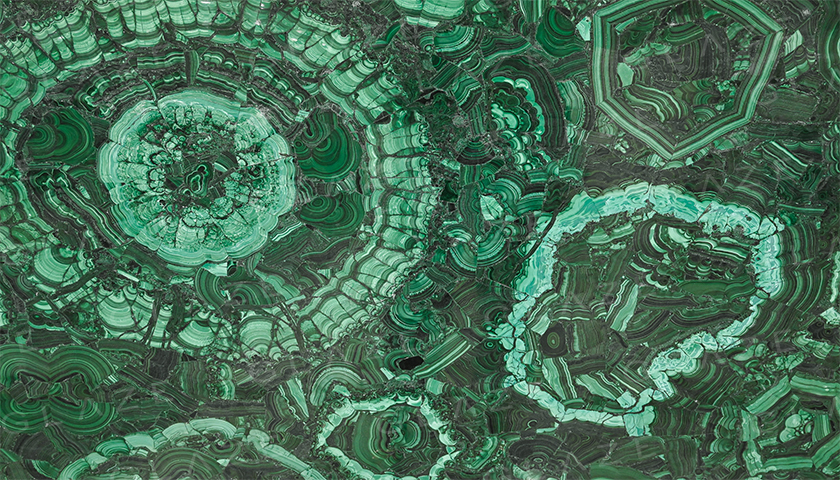 Precious Stone MALACHITE Exotic