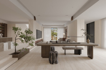 KOZO Porcelain Travertine Navona Beige