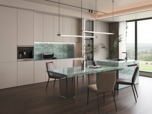 Quartz KOZO Onice Esmeraldo