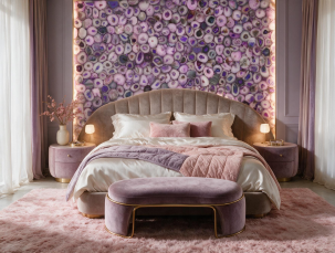 Precious Stone AGATE Purple