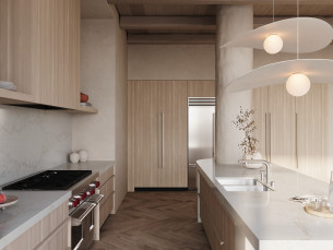 Quartz CAESARSTONE Calacatta Lacebound