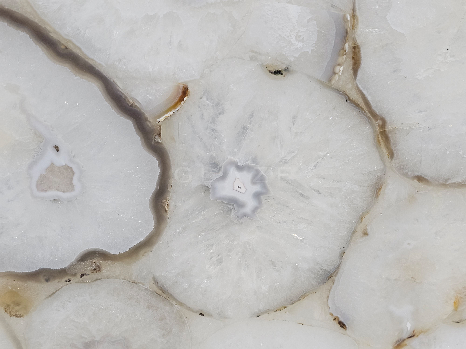 Precious Stone AGATE Platinum